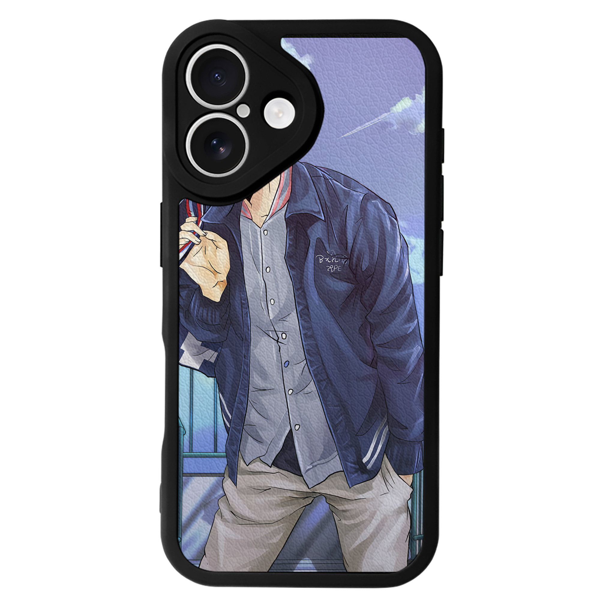 （画像用） SLAM DUNK／スラムダンク 【iPhone 16シリーズ対応】シリコンスマホケース（レザー調） 材質：シリコン
